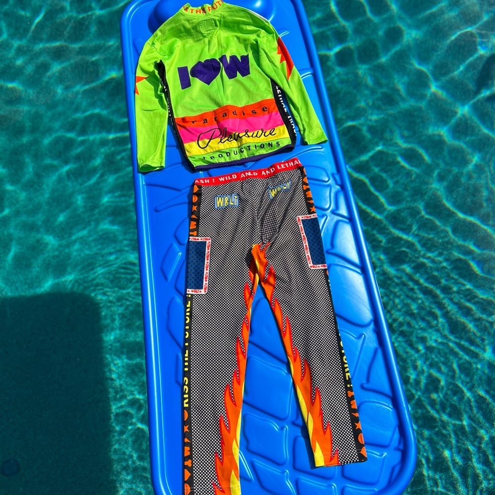 Walter Van Beirendonck 
Wild & Lethal Trash W&LT
Cycling shirt and pants - Picture 12 of 16